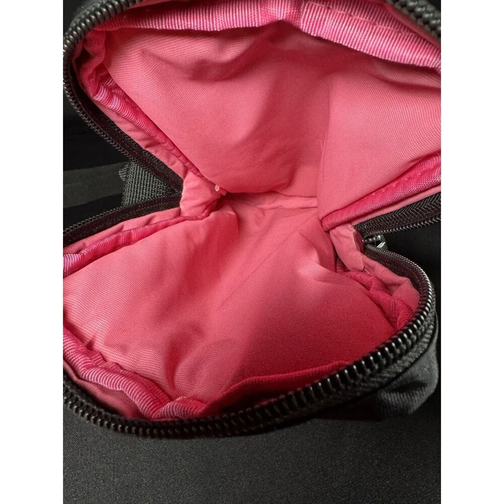 2011 Hello Kitty Black & Pink Vertical Crossbody Messenger Bag - Y2K Scene